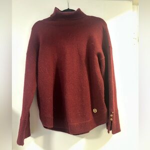 Michael by Michael Kors maroon sweater